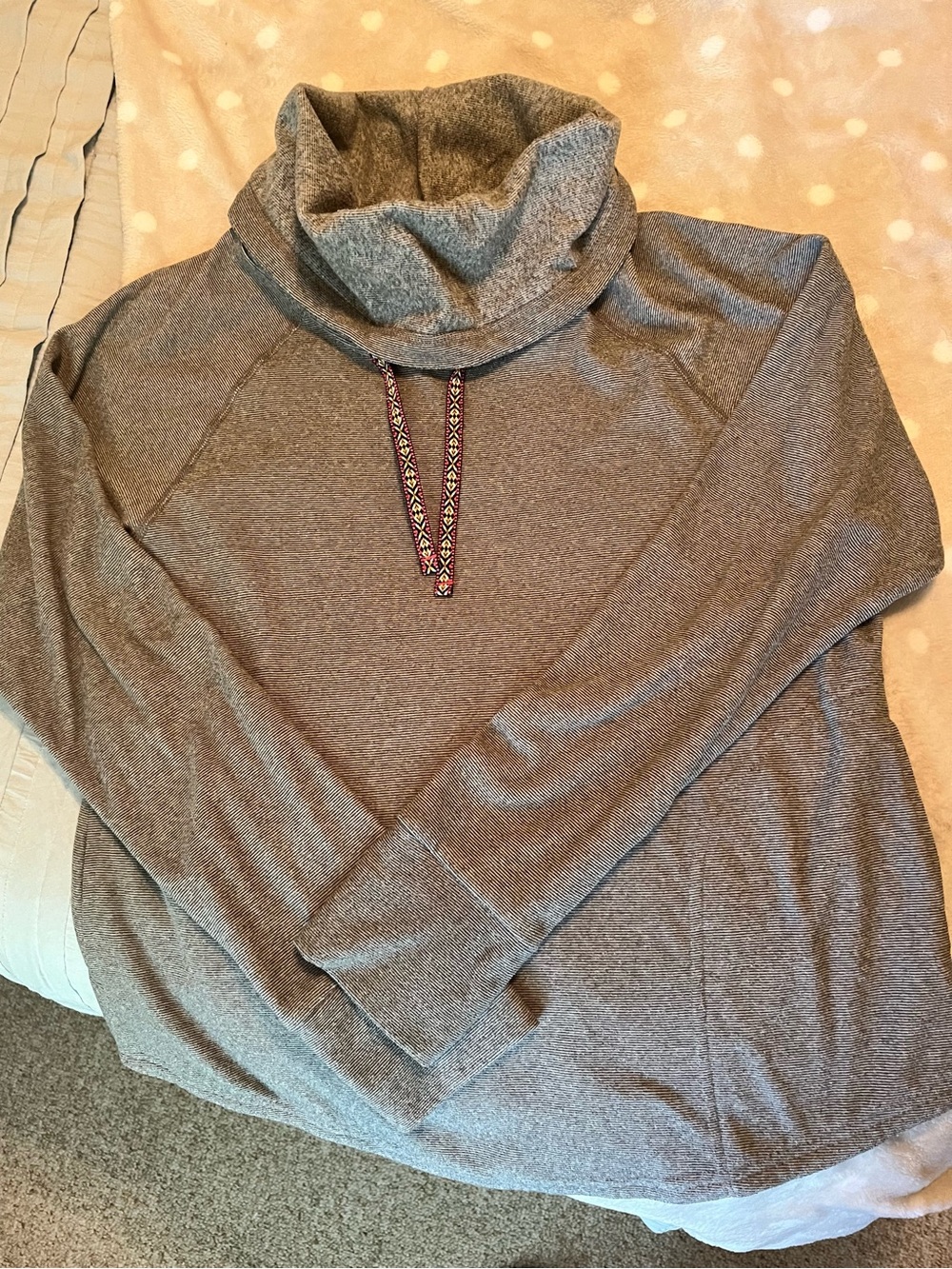 Gerry women's cowl neck pullover sweatshirt.